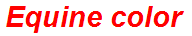 Equine color