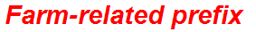 Farm-related prefix