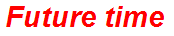 Future time