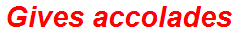Gives accolades