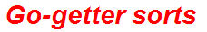 Go-getter sorts