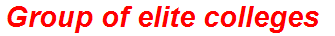 Group of elite colleges