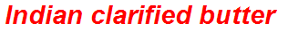 Indian clarified butter