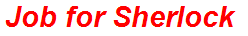 Job for Sherlock