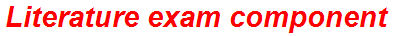 Literature exam component