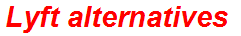 Lyft alternatives