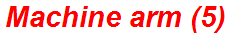 Machine arm (5)