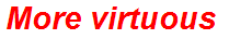 More virtuous