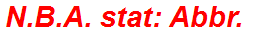 N.B.A. stat: Abbr.