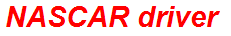 NASCAR driver