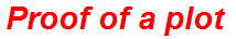 Proof of a plot