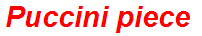 Puccini piece