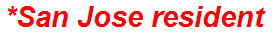 *San Jose resident