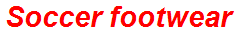 Soccer footwear