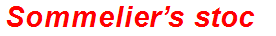 Sommelier’s stock