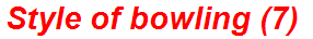 Style of bowling (7)