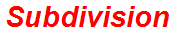 Subdivision