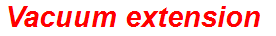 Vacuum extension