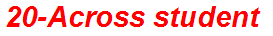20-Across student