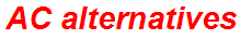 AC alternatives