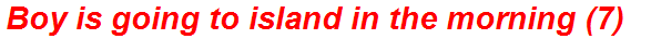 Boy is going to island in the morning (7)