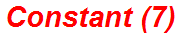 Constant (7)