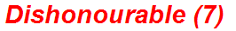 Dishonourable (7)