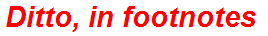 Ditto, in footnotes
