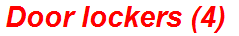 Door lockers (4)