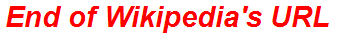 End of Wikipedia's URL