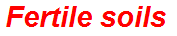Fertile soils