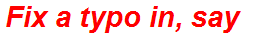 Fix a typo in, say