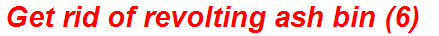 Get rid of revolting ash bin (6)