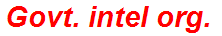 Govt. intel org.