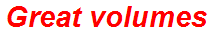 Great volumes