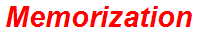 Memorization