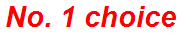 No. 1 choice