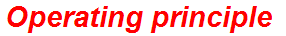 Operating principle