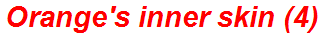 Orange's inner skin (4)