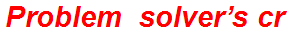 Problem solver’s cry