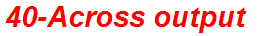 40-Across output