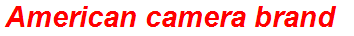 American camera brand