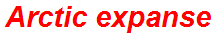 Arctic expanse