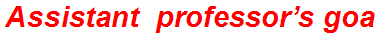 Assistant professor’s goal
