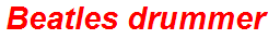 Beatles drummer