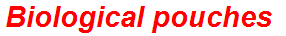 Biological pouches