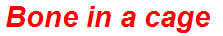 Bone in a cage