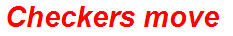 Checkers move