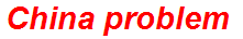 China problem