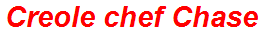 Creole chef Chase